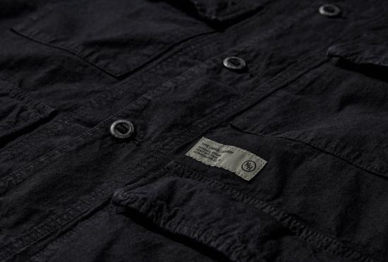 24FW 네이버후드 긴팔 셔츠 RIPSTOP BDU  LS 242SPNH-SHM04 블랙 - NEIGHBORHOOD