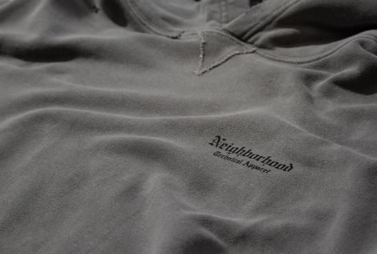 24FW 네이버후드 후드 티셔츠 SAVAGE SWEAT HOODIE LS 242OKNH-CSM02 그레이 - NEIGHBORHOOD