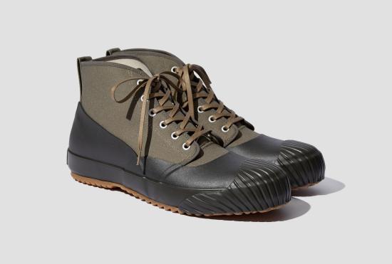  문스타 부츠 ALWEATHER RF - 캔버스/가황 고무 54323281 올리브