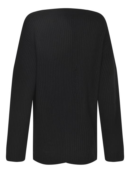  앤 드뮐미스터 가디건 B0012298 KN048 099 Black - ANN DEMEULEMEESTER