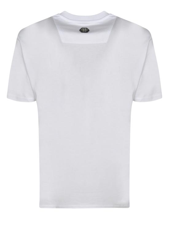  필립 플레인 반팔 티셔츠 AADC MTK7816 PJY002N 01 White - PHILIPP PLEIN