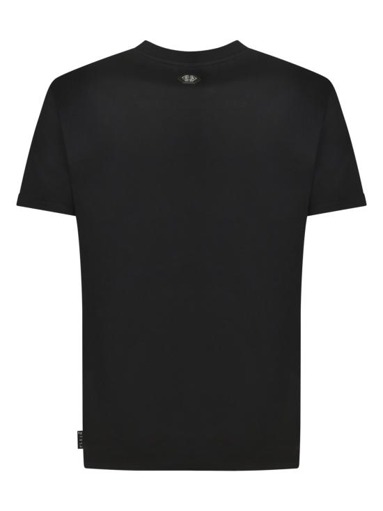  필립 플레인 반팔 티셔츠 AADC MTK7816 PJY002N 02 Black - PHILIPP PLEIN