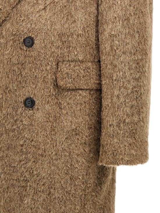  세퍼 / 남성 래리 더블 브레스티드 코트 MFW24LARRYHEAVYPINE BPG - SEFR