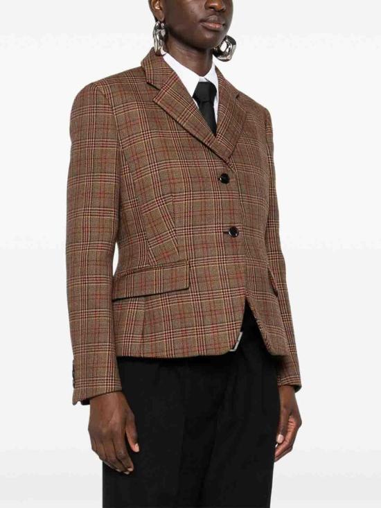  프라다 수트 자켓 P582OE15GCSOOOF0011 Red - PRADA