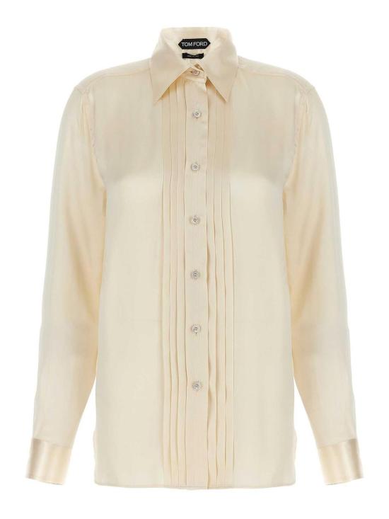  톰포드 셔츠 CA3269FAX1191AW035 White