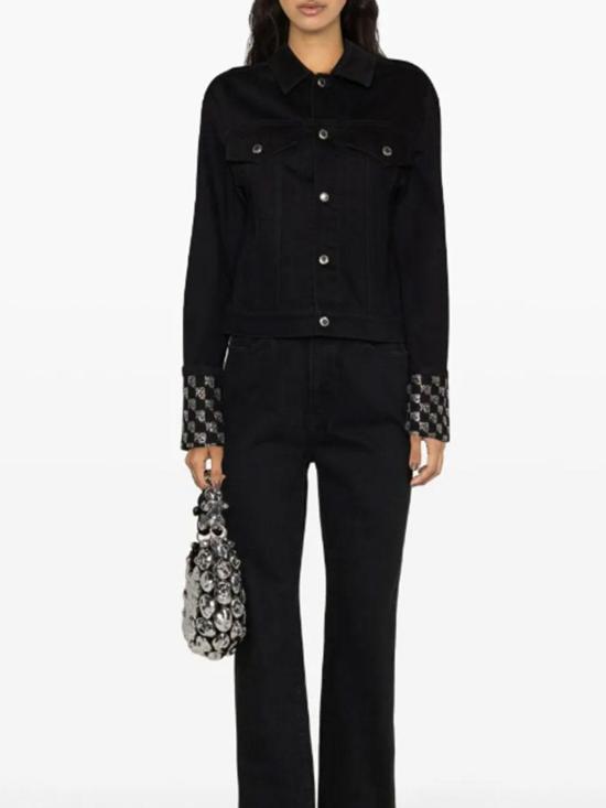 24FW 알렉산더 왕 데님 자켓 4DC1242230011 Black - ALEXANDER WANG