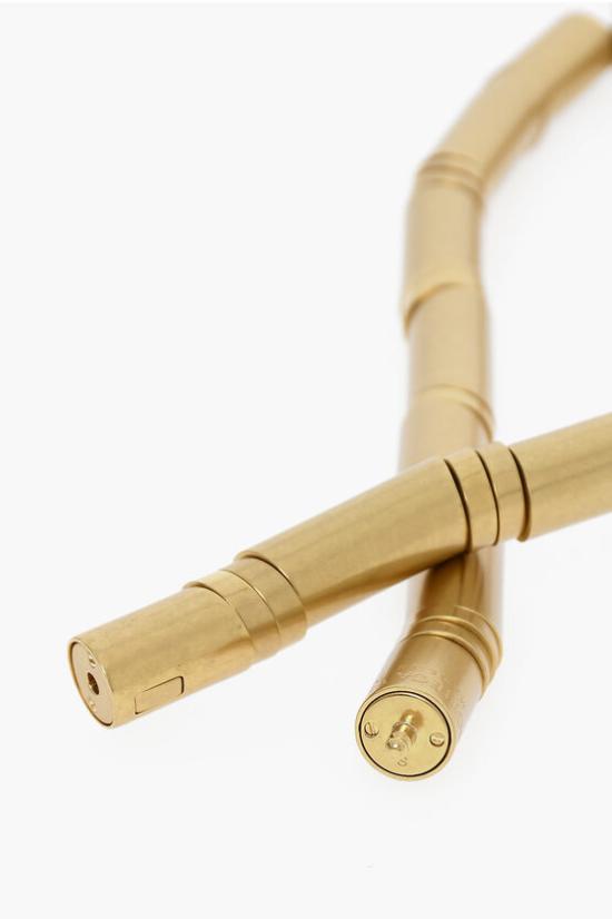  보테가베네타 슬림 벨트 651250V0H408900 Gold - BOTTEGA VENETA