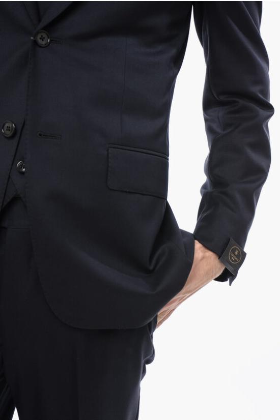  꼬르넬리아니 수트 세트 798812 6818060 001 Midnight blue - CORNELIANI