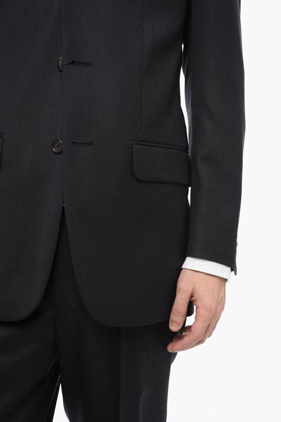  꼬르넬리아니 수트 세트 607T28 7838154 013 Anthracite - CORNELIANI