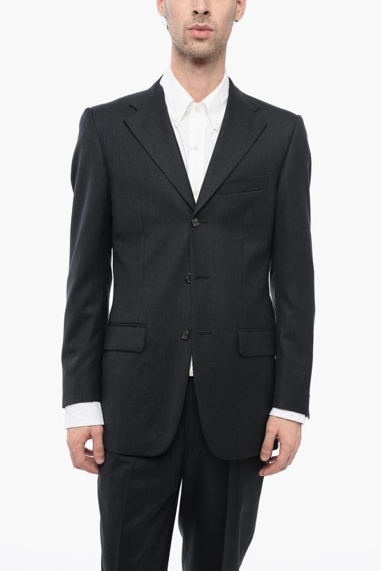  꼬르넬리아니 수트 세트 607T28 7838154 013 Anthracite - CORNELIANI