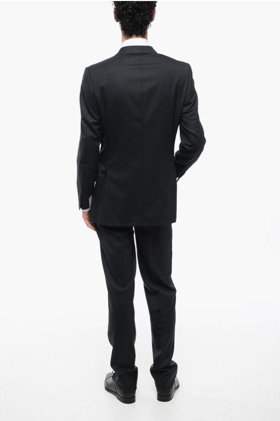  꼬르넬리아니 수트 세트 607T28 7838154 013 Anthracite - CORNELIANI