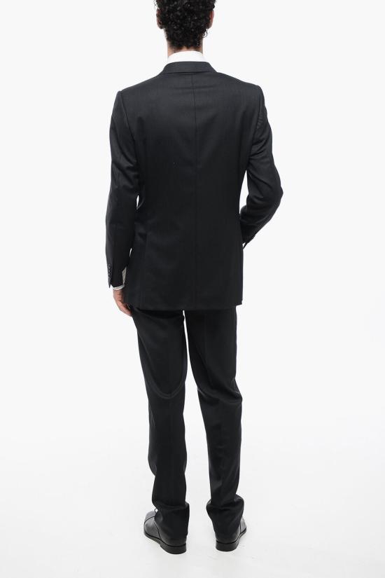  꼬르넬리아니 수트 세트 607T28 7838154 013 Anthracite - CORNELIANI