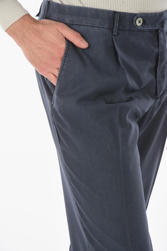  꼬르넬리아니 스트레이트 팬츠 8342Z2 9120200 001 Blue - CORNELIANI