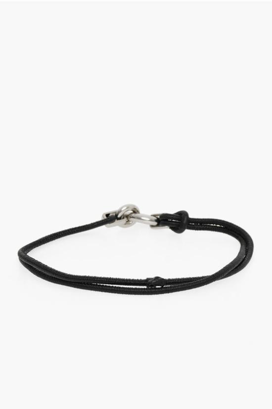  보테가베네타 슬림 벨트 629776VCP301229 Black - BOTTEGA VENETA