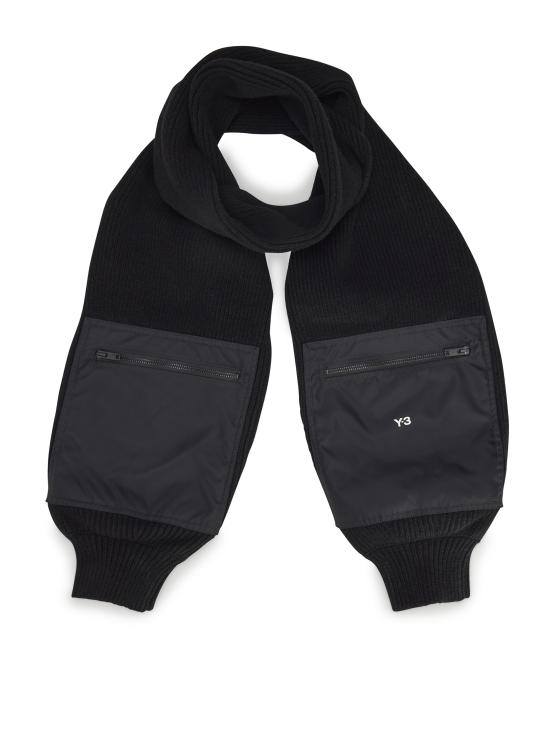 25FW 와이쓰리 머플러/스카프 IIY9276 Black