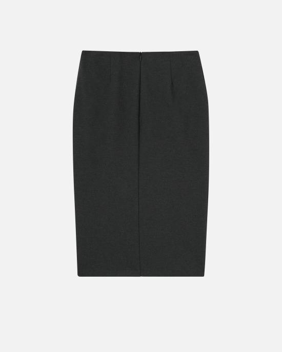  핑코 미디 스커트 104134A15M I76 Grey - PINKO