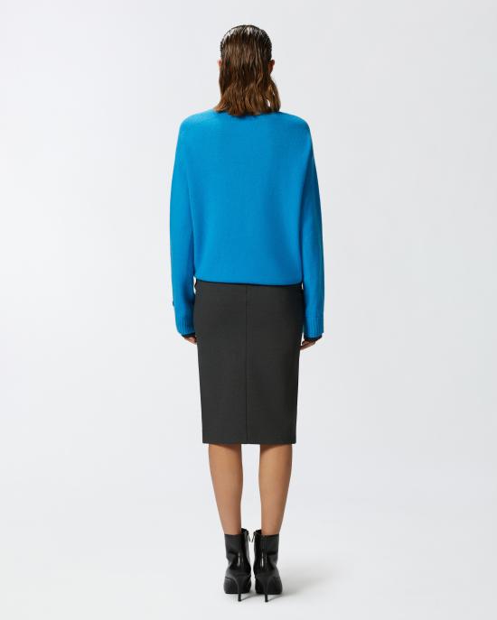  핑코 미디 스커트 104134A15M I76 Grey - PINKO