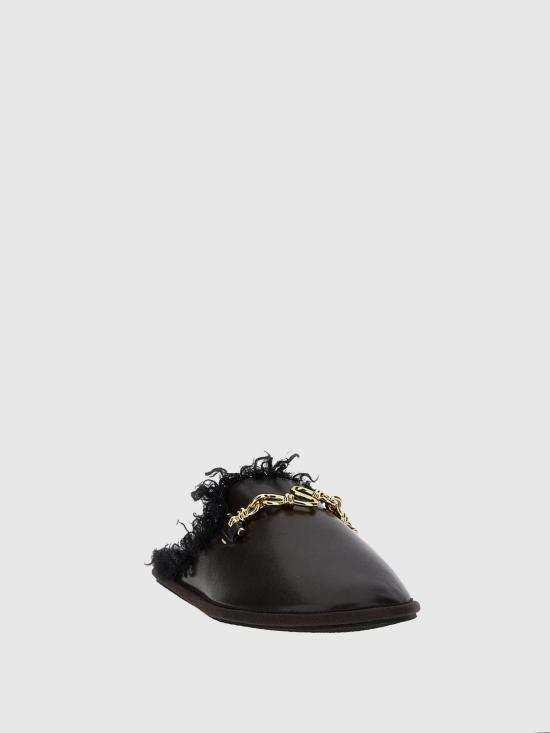 24FW 스텔라 맥카트니 뮬/슬리퍼 810466E00205 2019 Dark - STELLA MCCARTNEY