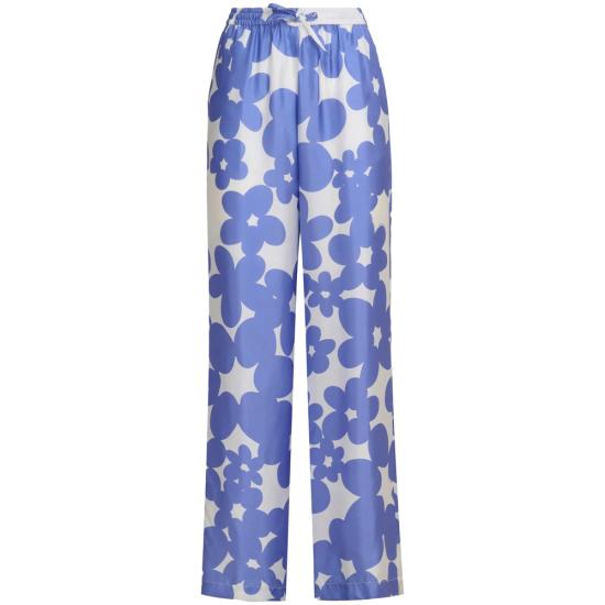 25SS 마르니 팬츠 UTSG26 PAMA0516S0 DIB26 PURPLE WHITE