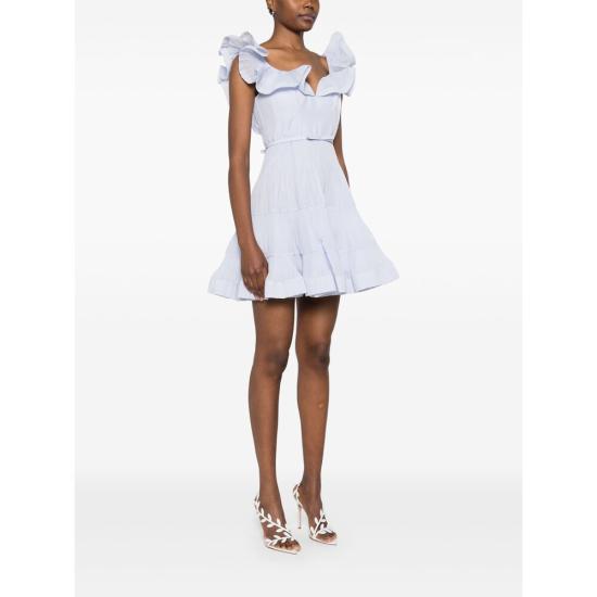 25SS 짐머만 숏 원피스 2479DR25R LGBLU BLUE - ZIMMERMANN