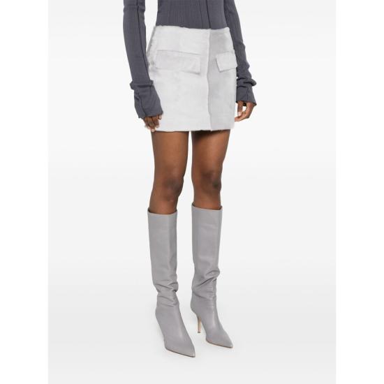  리메인 비르게 크리스텐센 숏 스커트 502195039 BCR1629 039 GREY - REMAIN BIRGER CHRISTENSEN