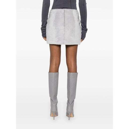  리메인 비르게 크리스텐센 숏 스커트 502195039 BCR1629 039 GREY - REMAIN BIRGER CHRISTENSEN