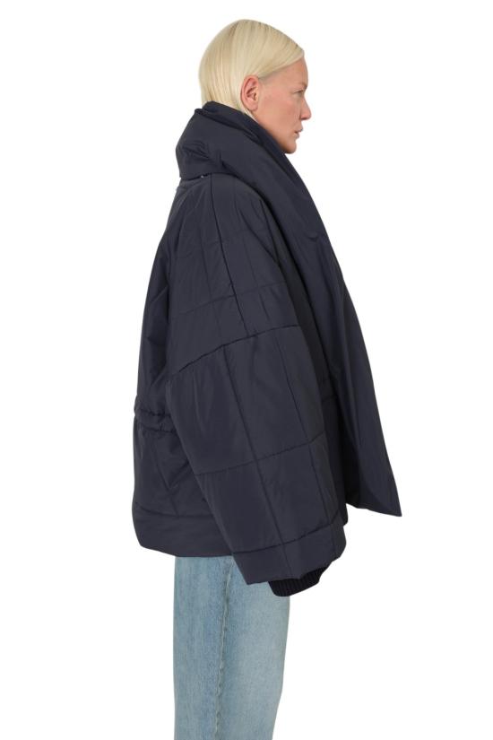 24FW 엠버시 오브 브릭스 앤 로그스 숏패딩 24331606 2 DARK NAVY - EMBASSY OF BRICKS AND LOGS