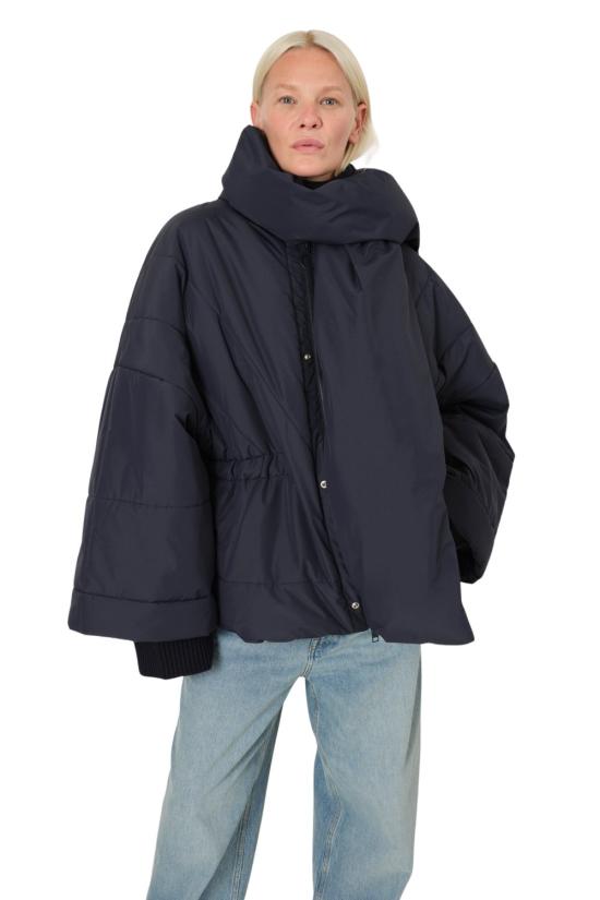 24FW 엠버시 오브 브릭스 앤 로그스 숏패딩 24331606 2 DARK NAVY - EMBASSY OF BRICKS AND LOGS