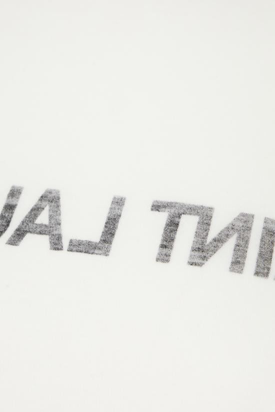 25SS 생로랑 반팔 티셔츠 665234Y37AW 9744 NATUREL NOIR - SAINT LAURENT