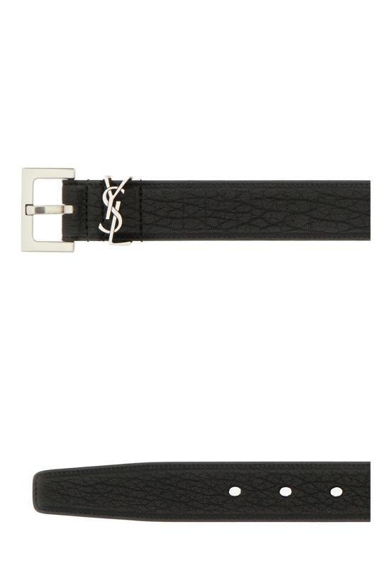 26SS 생로랑 모노그램 벨트 634440AAC8A 1000 Nero - SAINT LAURENT