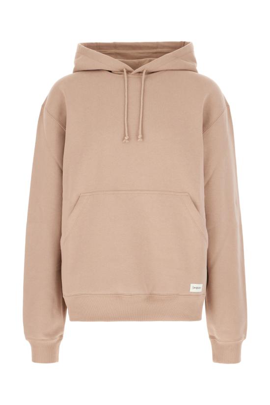  생로랑 후드 티셔츠 799171Y36SW 9950 NUDE ROSE