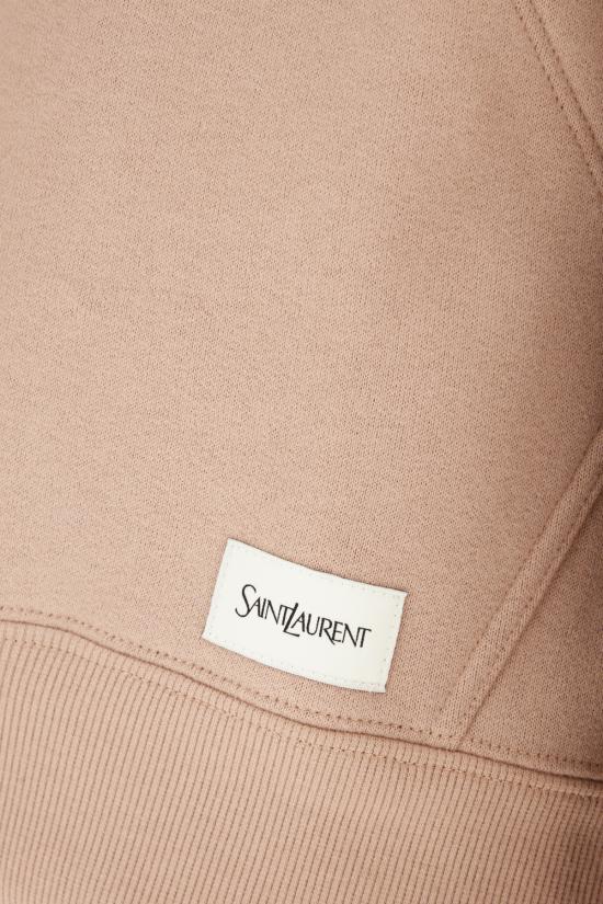  생로랑 후드 티셔츠 799171Y36SW 9950 NUDE ROSE - SAINT LAURENT