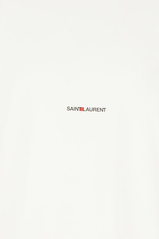  생로랑 리브 고쉬 티셔츠 464572YB2DQ 9000 Bianco - SAINT LAURENT