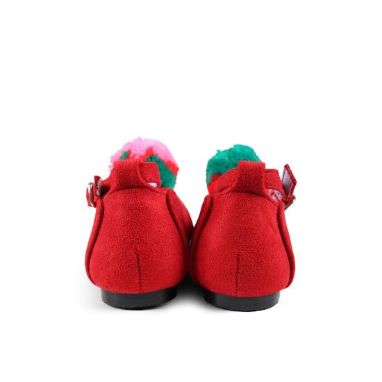 24FW [키즈] 스텔라 맥카트니 플랫 슈즈 TV0E16 Z2467 411 RED - STELLA MCCARTNEY