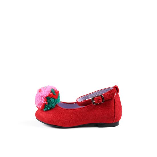 24FW [키즈] 스텔라 맥카트니 플랫 슈즈 TV0E16 Z2467 411 RED - STELLA MCCARTNEY