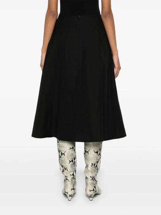  보테가베네타 미디 스커트 792261 V2BL0 1000 NERO - BOTTEGA VENETA