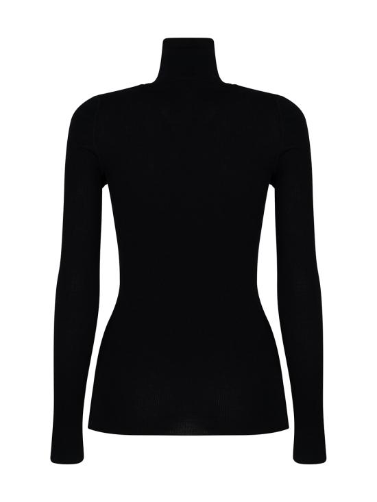  보테가베네타 터틀넥 751881 V32A0 1000 BLACK - BOTTEGA VENETA