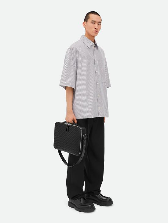 24FW 보테가베네타 토트백 786662 V2HL1 8803 BLACK SILVER - BOTTEGA VENETA