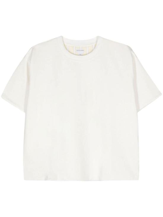  보테가베네타 반팔 티셔츠 753811 V39G0 9073 CHALK