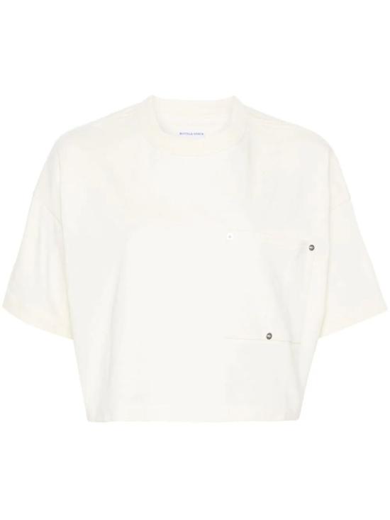  보테가베네타 반팔 티셔츠 777597 VKLZ0 9071 CHALK