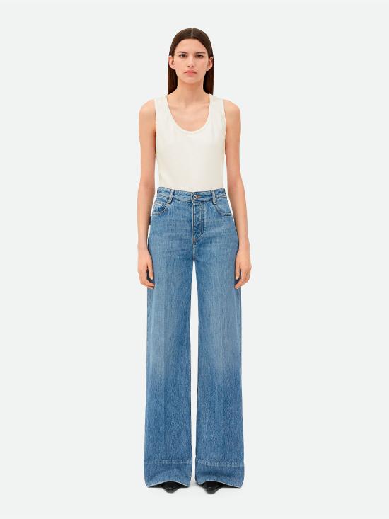 24FW 보테가베네타 데님 팬츠 771871 V42W0 4715 MID BLUE - BOTTEGA VENETA