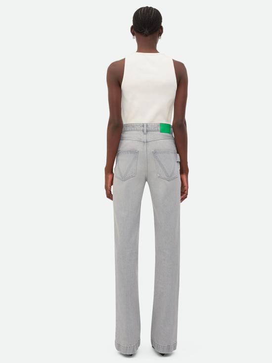 24FW 보테가베네타 데님 팬츠 802364 V4LP0 1493 LIGHT GREY - BOTTEGA VENETA