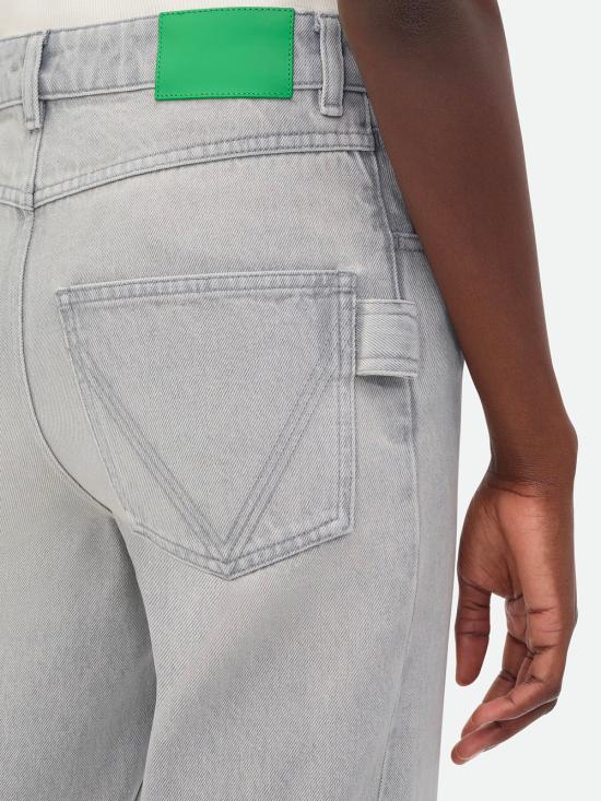 24FW 보테가베네타 데님 팬츠 802364 V4LP0 1493 LIGHT GREY - BOTTEGA VENETA