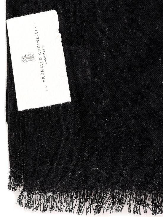  브루넬로 쿠치넬리 머플러/스카프 MSCDAR097C101 Black - BRUNELLO CUCINELLI