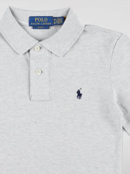 25FW [키즈] 폴로 랄프로렌 폴로 셔츠 323708858 014 Grey - POLO RALPH LAUREN