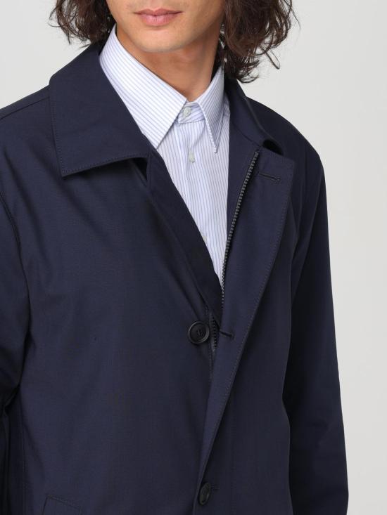  보스 코트 50521591 404 Blue - BOSS