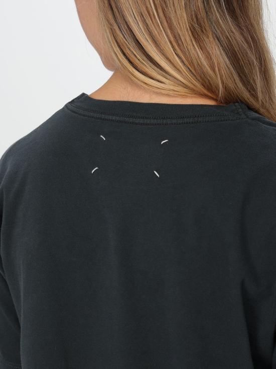 24FW 마르지엘라 반팔 티셔츠 S51GC0533S20079 960 Black - MAISON MARGIELA