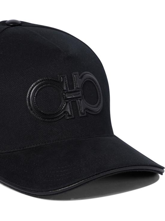 25SS 살바토레 페라가모 모자 0759560 Black - SALVATORE FERRAGAMO