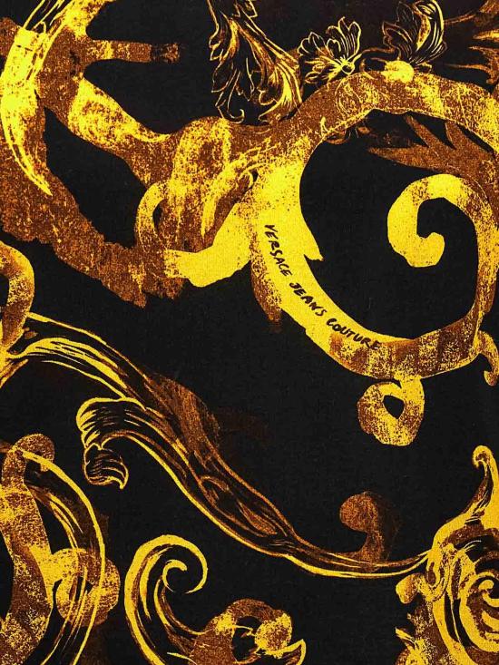 24FW 베르사체 반팔 티셔츠 76GAH6S0JS287G89 Multicolour - VERSACE