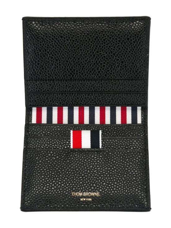26FW 톰브라운 스트라이프 디테일 카드홀더 MAW021L00198 BLACK - THOM BROWNE
